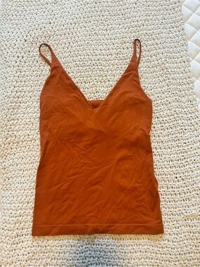 Intimately Free People Rust Orange Tank Top XS